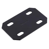 Hampton 1/8 in. H X 3 in. W X 4.75 in. L Black Steel Mending Plate