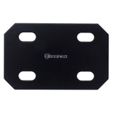 Hampton 1/8 in. H X 3 in. W X 4.75 in. L Black Steel Mending Plate