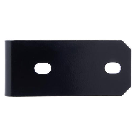 Hampton 3 in. H X 6.5 in. W X 1/8 in. D Black Steel Inside/Outside Corner Brace