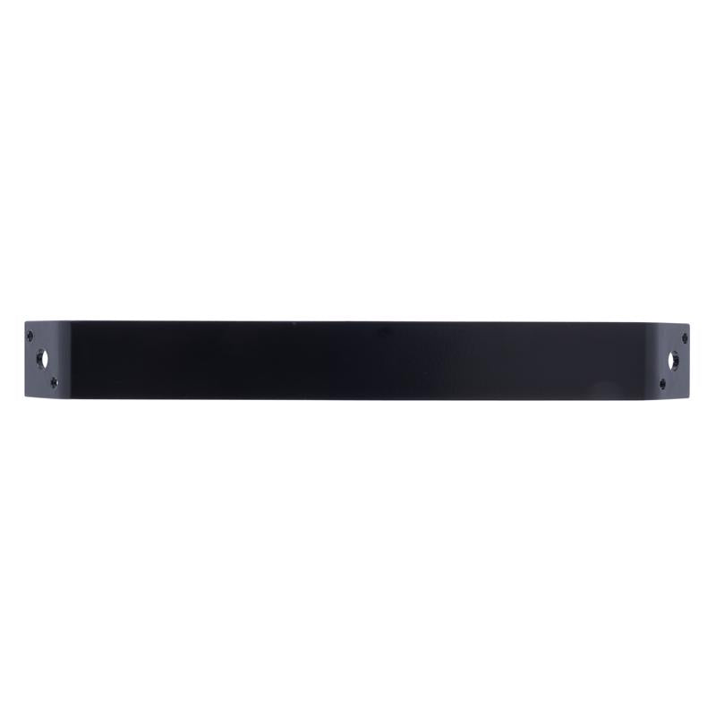 Hampton 13.3 in. H X 1.5 in. W X 1/8 in. D Black Steel Inside Strap Brace