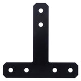 Hampton 3/16 in. H X 12 in. W X 12 in. L Black Steel T-Plate