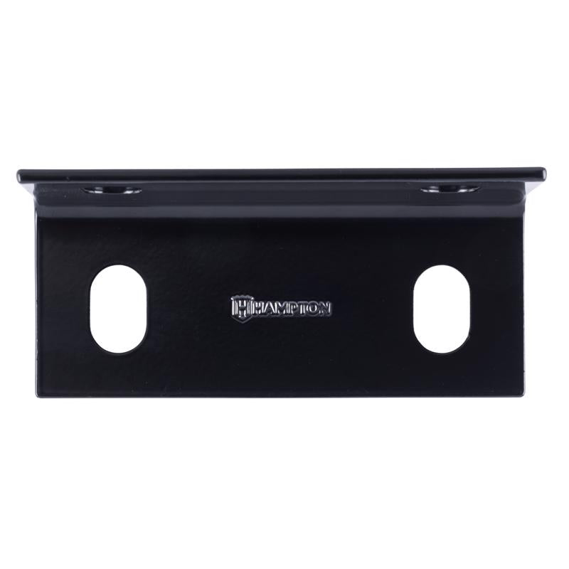 Hampton 2.09 in. H X 5 in. W X 1/8 in. D Black Steel Inside/Outside Corner Brace