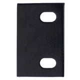 Hampton 4.62 in. H X 3 in. W X 1/4 in. D Black Steel Inside/Outside Brace