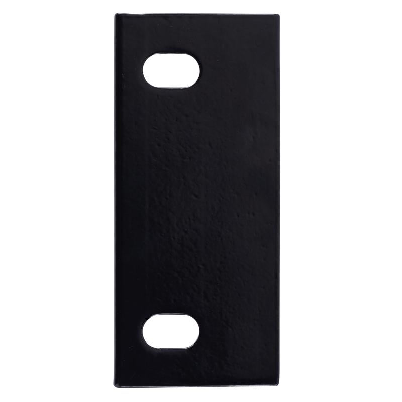 Hampton 6.62 in. H X 3 in. W X 1/4 in. D Black Steel Inside/Outside Corner Brace