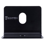 Hampton 2.40 in. H X 2.40 in. W X 1/8 in. D Black Steel Inside/Outside Square Corner Brace