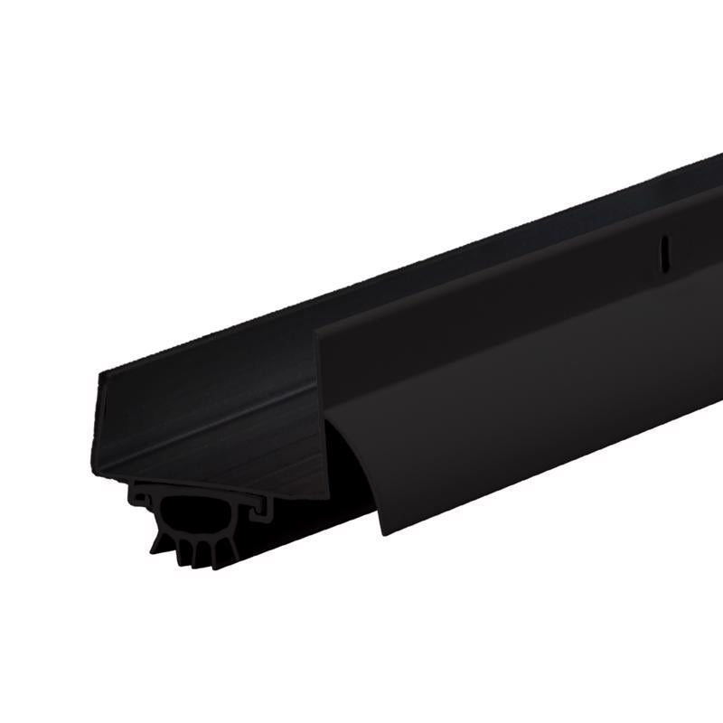 M-D Building Products Black Aluminum Door Bottom For Doors 36 in. L X 1.75 in.