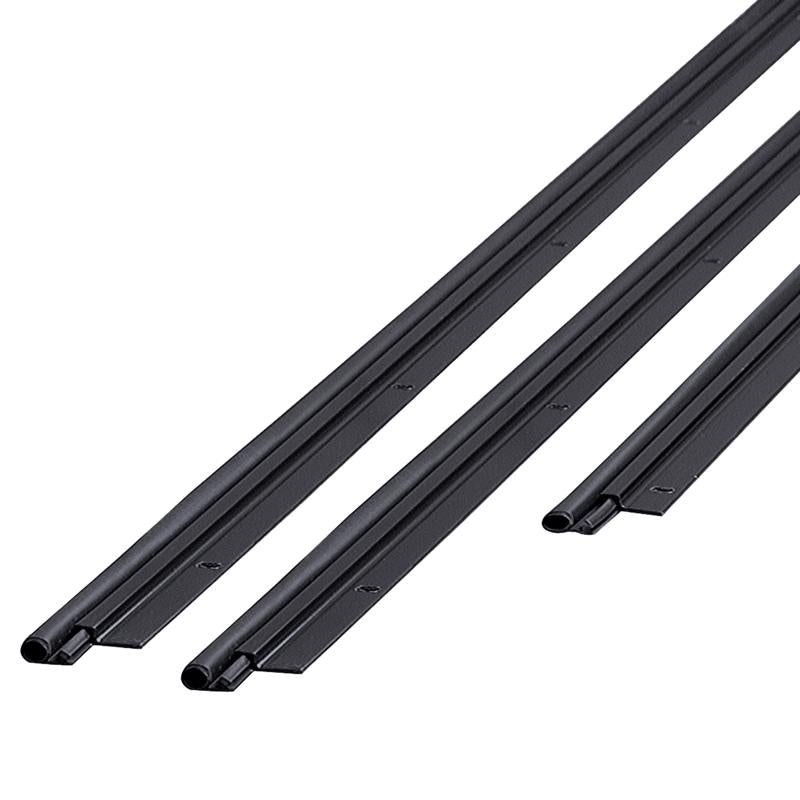 M-D Building Products Black Aluminum/Vinyl Seal For Doors 84 in. L X 1.5 in.