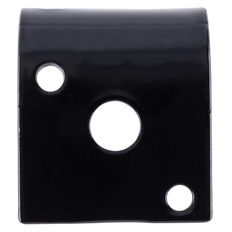Hampton 1.5 in. H X 1.65 in. W X 1/8 in. D Black Steel Inside/Outside Brace