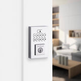Kwikset SmartCode Polished Chrome Metal Electronic Deadbolt