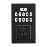 Kwikset SmartCode Matte Black Metal Electronic Deadbolt