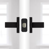Kwikset Singapore Matte Black Privacy Lever Right or Left Handed