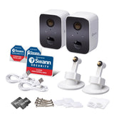 Swann CoreCam Battery Powered Indoor and Outdoor Smart-Enabled Security Camera