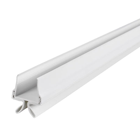 M-D Building Products Light and Sound White Vinyl Door Bottom For Doors 32 in. L X 1.38 in.