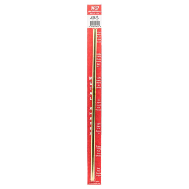 BRAS TUBE ROUND 12X5/16"
