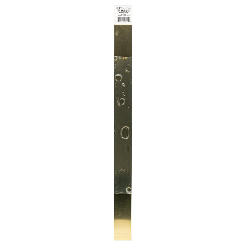 METAL STRIP BRASS 1"