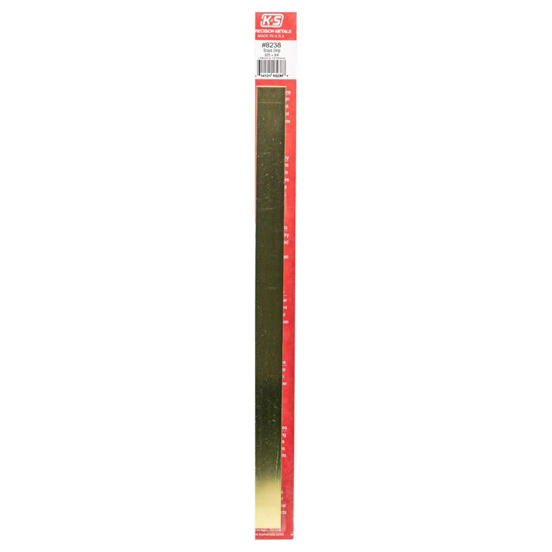 METAL STRIP BRASS 0.75"