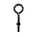 Wright 1/4 in. X 2-5/8 in. L Black Steel Eyebolt Nut Included