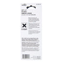 Wright 3/8 in. X 5 in. L Black Steel Eyebolt Nut Included