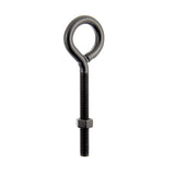 Wright 3/8 in. X 5 in. L Black Steel Eyebolt Nut Included