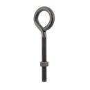 Wright 3/8 in. X 5 in. L Black Steel Eyebolt Nut Included