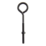 Wright 3/8 in. X 6 in. L Black Steel Eyebolt Nut Included