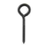 Wright 1/2 in. D X 5-1/2 in. L Black Steel Lag Screw Eye 350 lb 1 pk