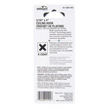 Wright Medium Matte Black Black Steel 4 in. L Ceiling Hook 100 lb 1 pk