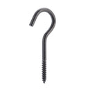 Wright Medium Matte Black Black Steel 3-7/8 in. L Ceiling Hook 80 lb 1 pk