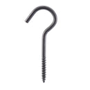 Wright Medium Matte Black Black Steel 3-3/8 in. L Ceiling Hook 50 lb 1 pk