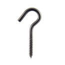 Wright Medium Matte Black Black Steel 4-3/16 in. L Ceiling Hook 200 lb 1 pk