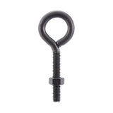 Wright 5/16 in. X 3-1/4 in. L Black Steel Eyebolt Nut Included