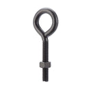 Wright 5/16 in. X 3-1/4 in. L Black Steel Eyebolt Nut Included