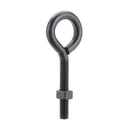 Wright 5/16 in. X 3-1/4 in. L Black Steel Eyebolt Nut Included