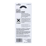 Wright 1/4 in. X 3 in. L Black Steel Eyebolt Nut Included