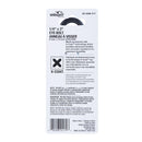 Wright 1/4 in. X 3 in. L Black Steel Eyebolt Nut Included