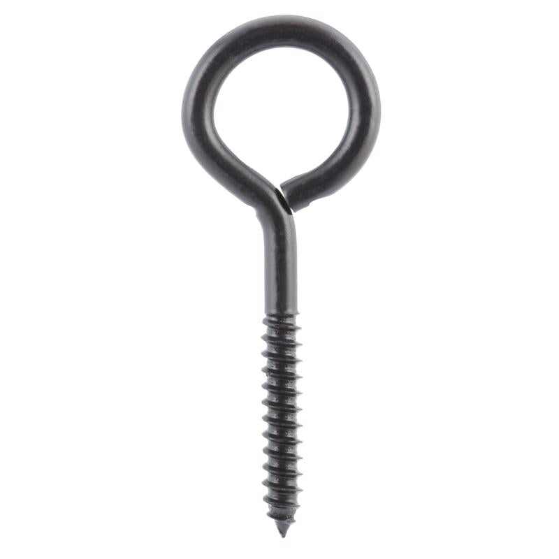Wright 3/8 in. D X 4-1/2 in. L Black Steel Lag Screw Eye 325 lb 1 pk