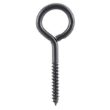 Wright 3/8 in. D X 4-1/2 in. L Black Steel Lag Screw Eye 325 lb 1 pk