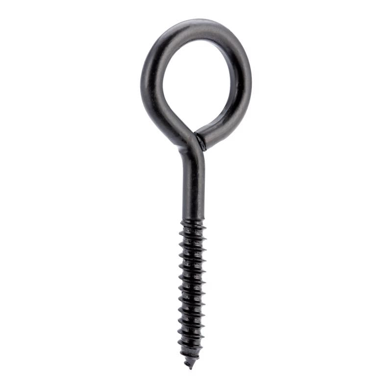 Wright 3/8 in. D X 4-1/2 in. L Black Steel Lag Screw Eye 325 lb 1 pk