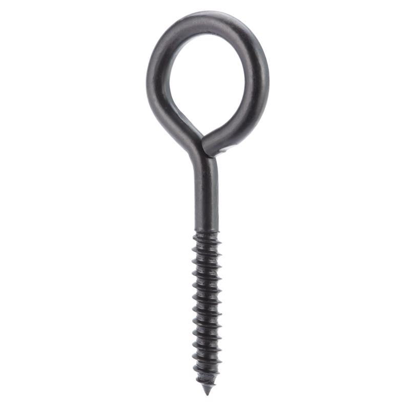 Wright 3/8 in. D X 4-1/2 in. L Black Steel Lag Screw Eye 325 lb 1 pk