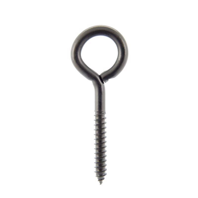 Wright 7/16 in. D X 5-1/4 in. L Black Steel Lag Screw Eye 325 lb 1 pk