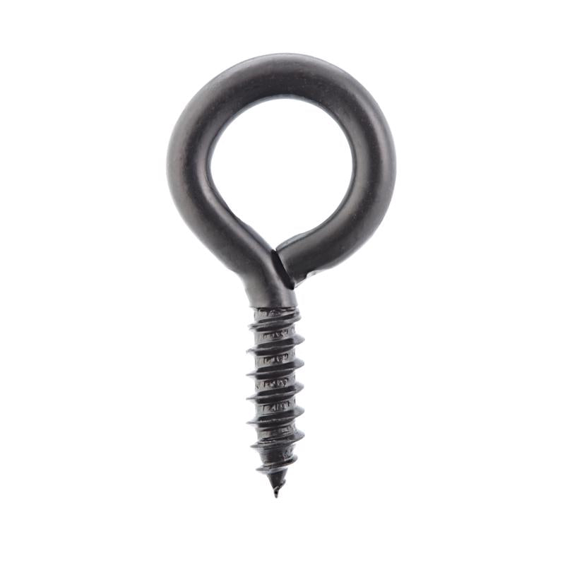 Wright 5/16 in. D X 2-5/8 in. L Black Steel Screw Eye 200 lb 1 pk