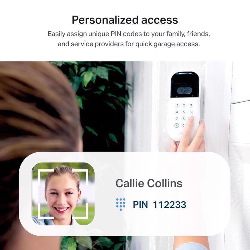 Chamberlain myQ Smart Garage Video Keypad 1 Door Video Keypad For WIFI