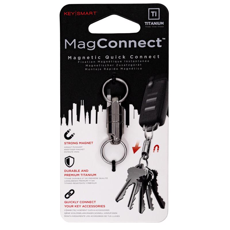 MAGNETIC KEYCHAIN SILVER
