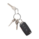 Nite Ize DualPass Stainless Steel Silver Key Ring