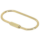 KEY RING BRASS GOLD