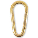 CARABINER BRASS GOLD