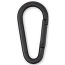 HILLMAN Sanitas Brass Assorted Black/Gold Clip/Hook Carabiner