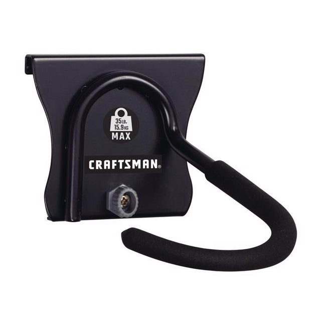BIKE HOOK VRTCAL STL BLK