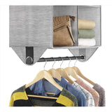 Whitmor 28.38 in. H X 11 in. W X 24 in. L Fabric Closet Organizer