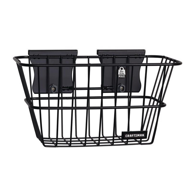 WIRE BASKET MTL BLK 17"
